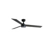 Ventilador de Techo LED RUDDER L Negro Nogal FARO 34298-1TW