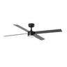 Ventilador de Techo Silencioso RUDDER L Negro y Nogal FARO 34356-1TW
