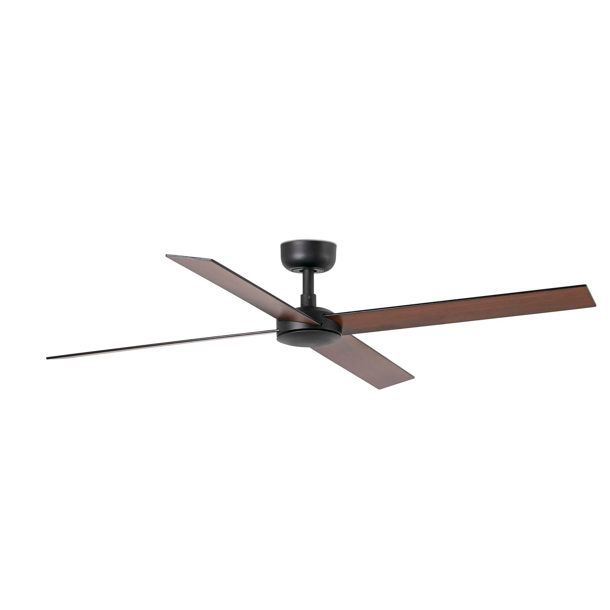 Ventilador de Techo Nogal Negro FARO RUDDER L 34356