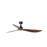 Ventilador de Techo Exterior OUTWOOD L Nogal IP44 Faro 34362