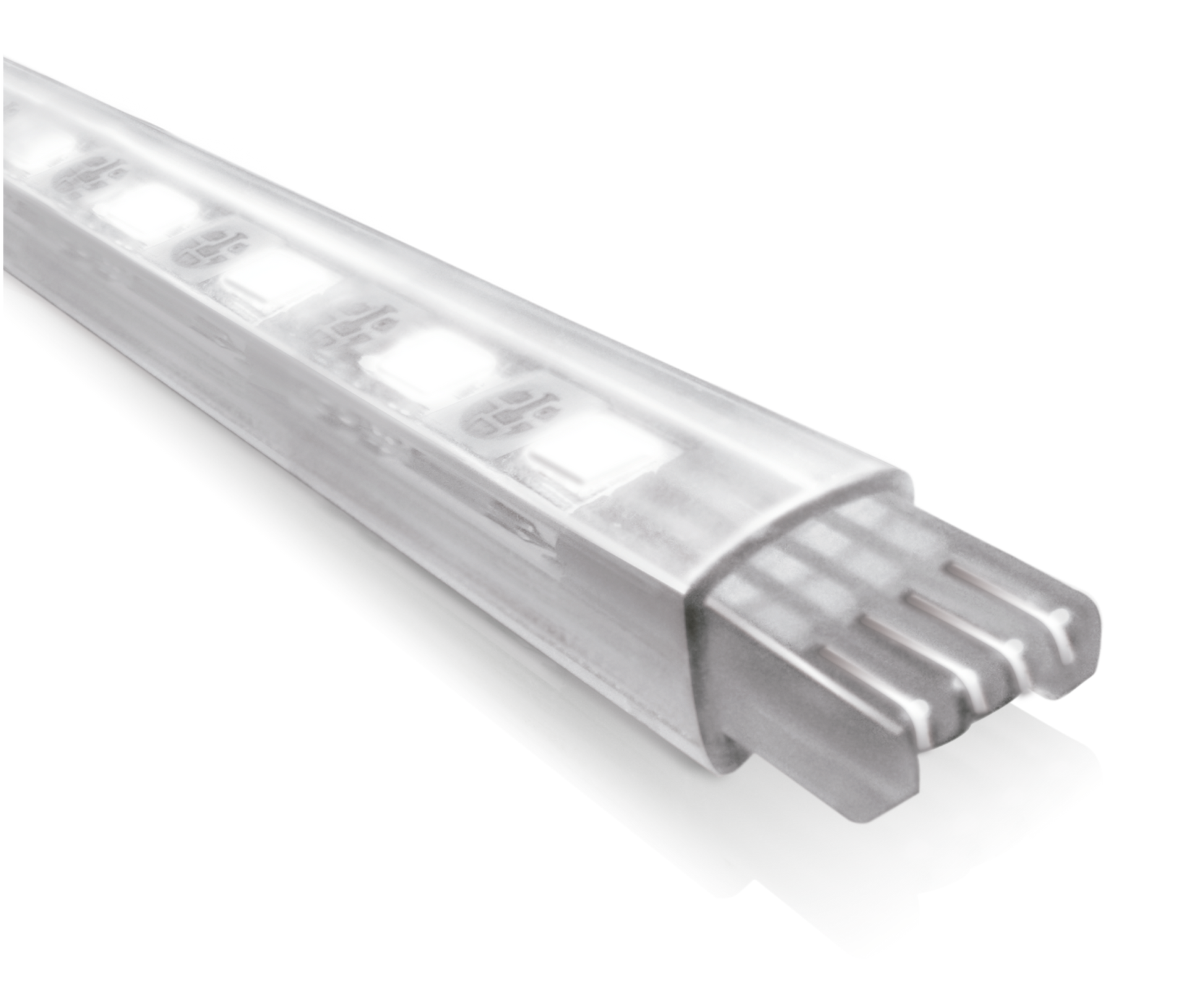 Kit Barra LED Fabrilamp / Abrila fabricado en color Blanco, ideal para luz ambiental.