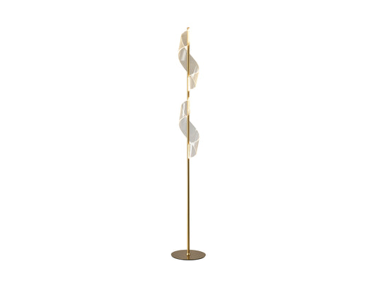 Lámpara de Pie LED Velas 160 cm Oro Mate Schuller - vista principal | Schuller