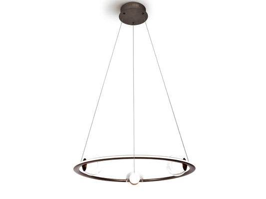 Lámpara de Techo LED Tirsa 60 cm Bronce Dimable Schuller - vista principal | Schuller