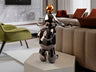 Figura Decorativa Conejo Gris/Naranja - Schuller - 302364 - Vista 1
