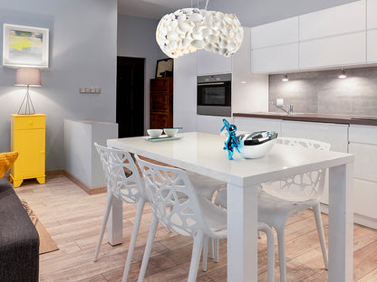 Cuenco Decorativo Rabbit con Figura de Conejo Azul y Plata Schuller - vista principal | Schuller