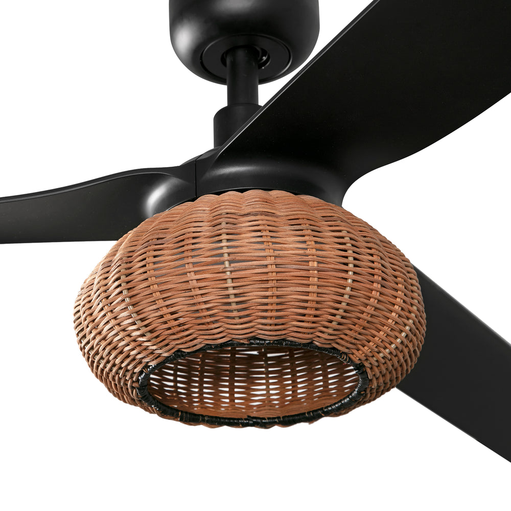 Kit de Luz para Ventilador HAKA 270 Rattan Negro Mate FARO