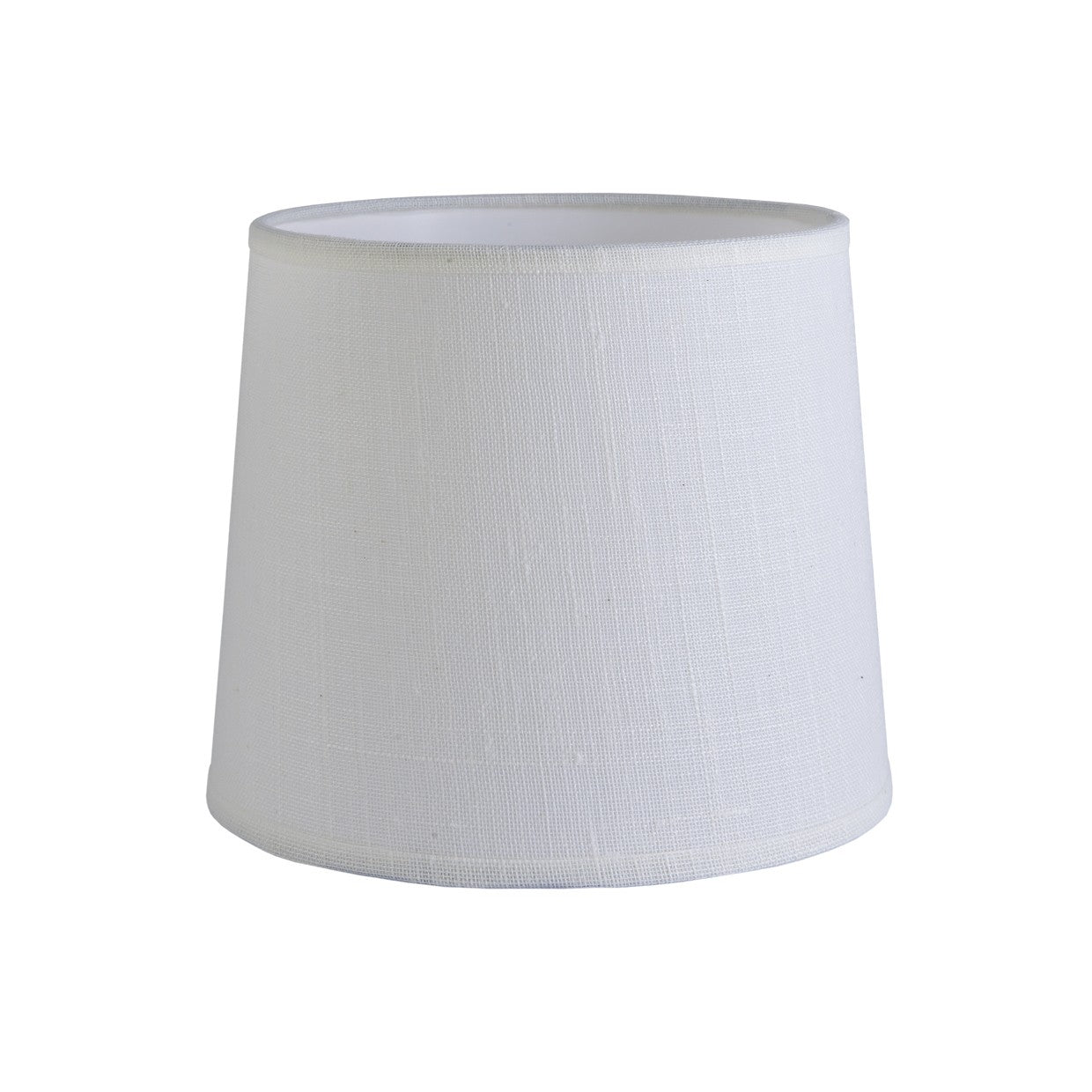 Pantalla cónica abierta lino marfil 25 cm ALEMAR - Vista principal