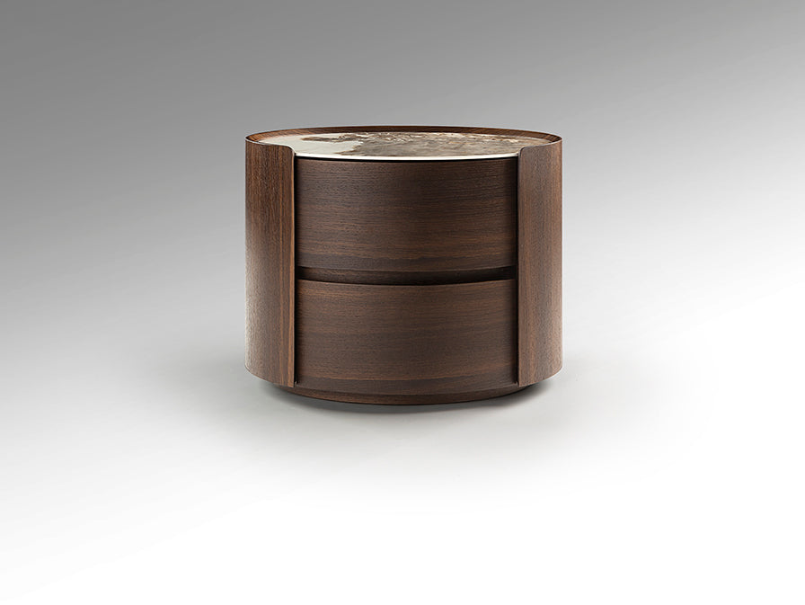 Mesita de Noche Enoc Roble Oscuro - Schuller - 411639 - Vista 3