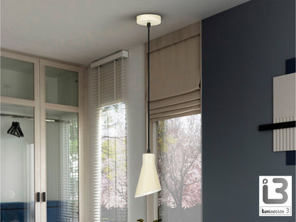 Lámpara Bera 1 Luz Crema Regulable - Schuller - 13305 - Vista 1