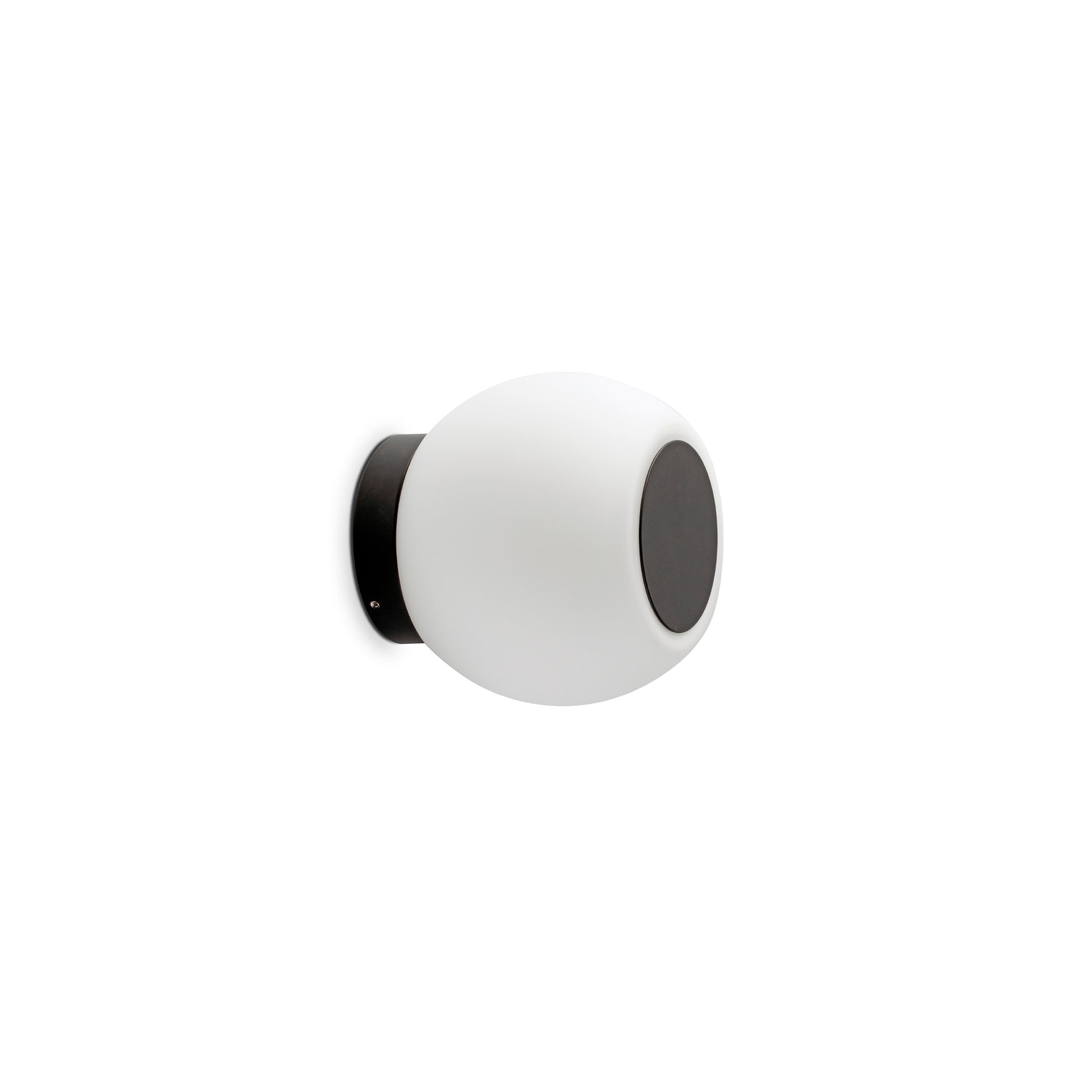 MOY Aplique/plafón LED Negro Faro 40093 para baño y interior