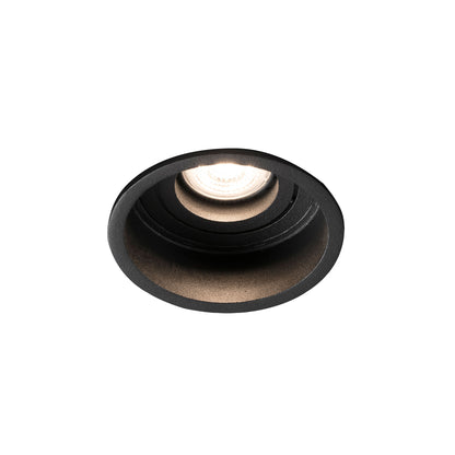 HYDE R Empotrable Orientable Negro Faro, luminaria de techo 40119