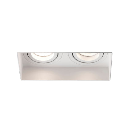 Foco Empotrable HYDE SQ FARO Orientable Blanco sin Marco 40122
