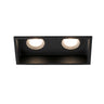 HYDE Empotrable Cuadrado Negro Minimalista FARO 40125