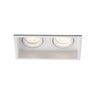 HYDE Empotrable Cuadrado Orientable Blanco FARO para Iluminación de Techo. Ref: 40126