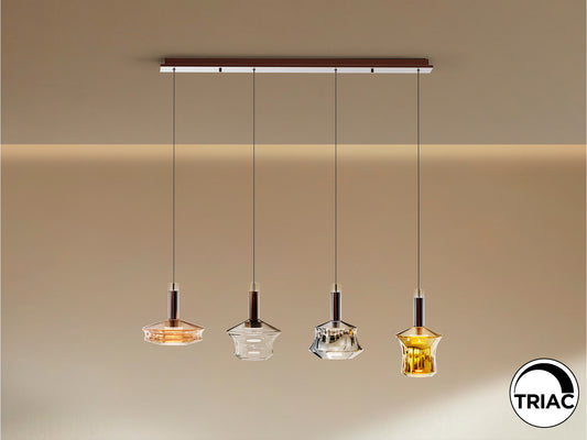 Lámpara Colores Scarlett Schuller - 4 luces | Schuller · Ref. 403269