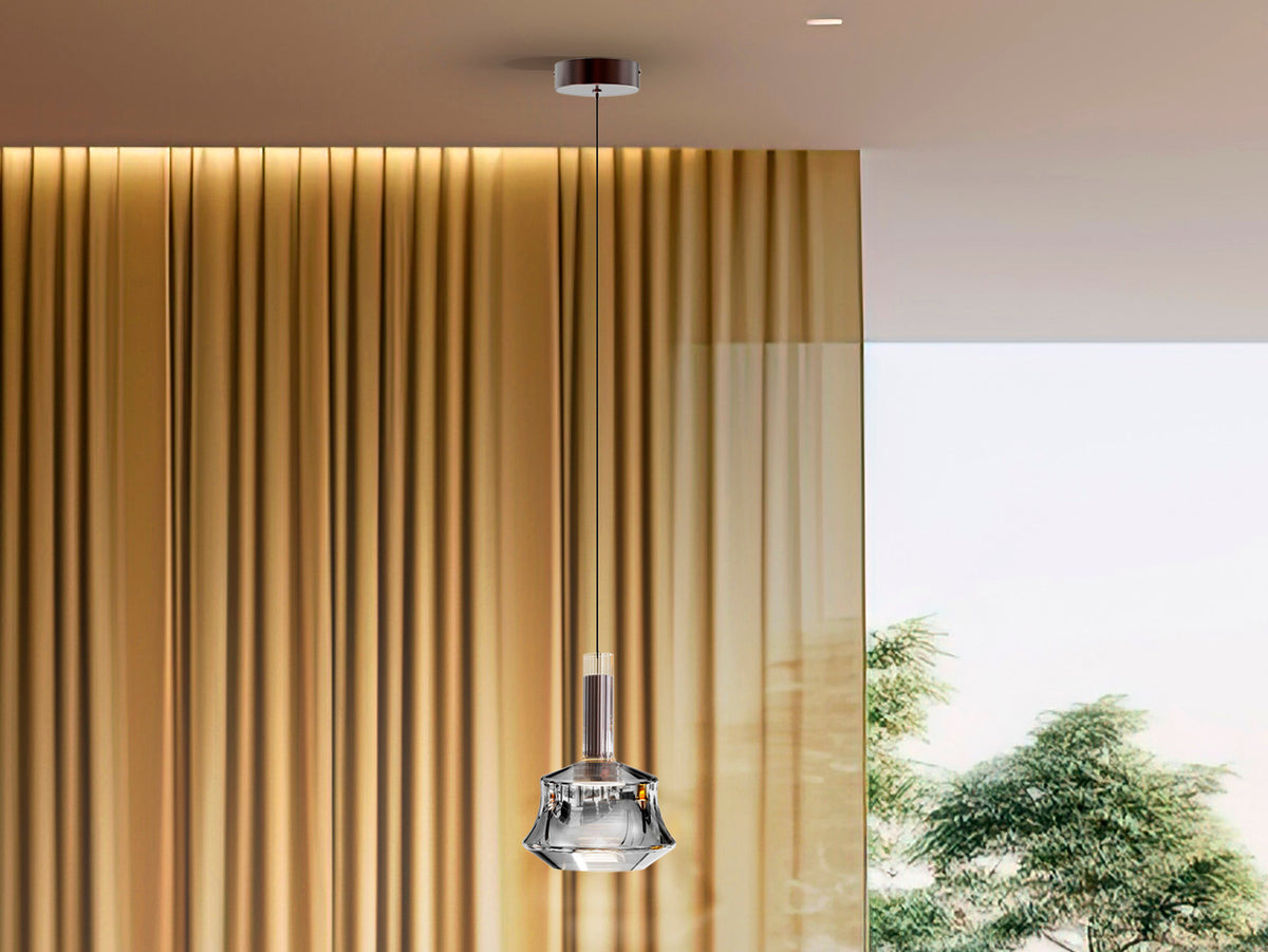 Lámpara Colgante Scarlett 6W LED y Bronce Oscuro Schuller - Plata | Schuller · Ref. 403313