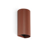 Aplique SOLE 2L Redondo Terracotta Estriado FARO 40545 para pared