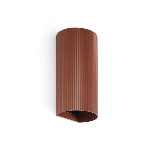 Aplique de Pared SOLE Redondo Terracota Estriado 2L FARO - vista principal | FARO