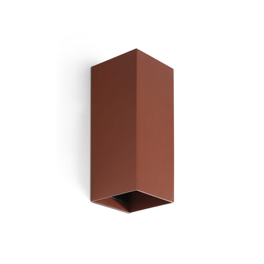 Aplique de Pared LUNE 2L Cuadrado Terracota FARO - vista principal | FARO