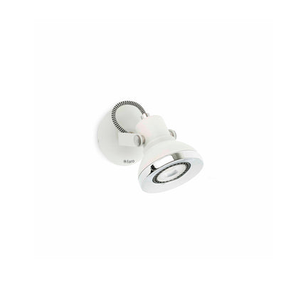 Aplique Pared Retro Blanco Faro RING 40550 para interior.