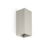 Lune Aplique Cuadrado Estriado Gris FARO para pared interior. Ref 40567