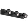 Aplique de pared COCO negro FARO orientable, diseño moderno. Ref: 40667