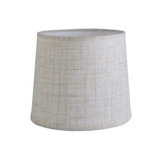 Pantalla cónica abierta lino tostado 25 cm Alemar - Vista principal