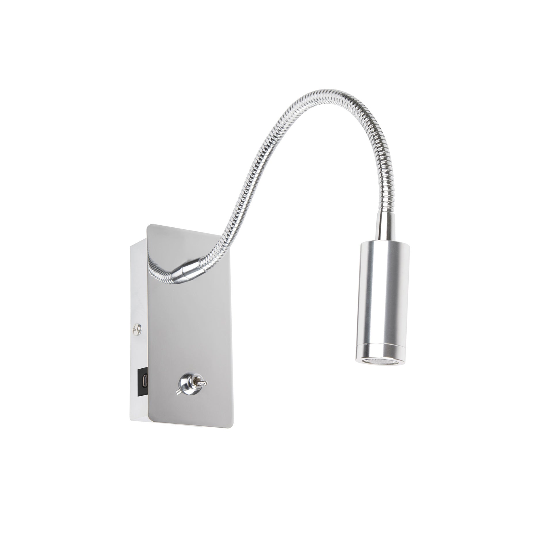 Aplique Lector USB C Cromo FARO Juliet 41025NA