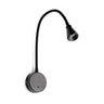 BEL Aplique Lector Negro Faro 41030 para iluminación interior