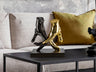 Figura Decorativa Manos Gris/Oro - Schuller - 297998 - Vista 1