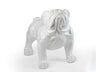 Figura Decorativa Bulldog Blanco Grande Schuller