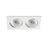 ARGON RCT Empotrable Blanco Orientable Faro, iluminación LED interior