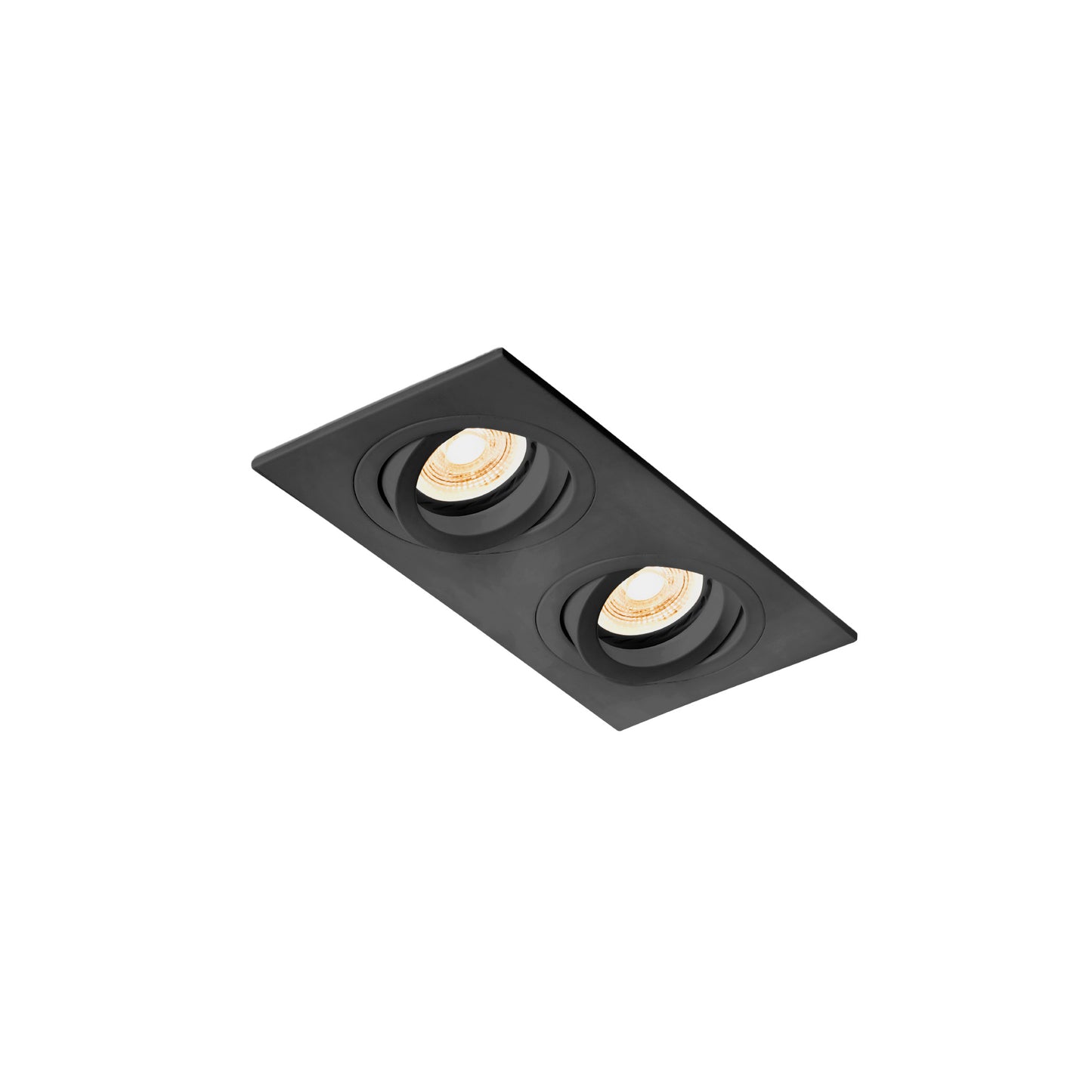 RADON RCT Foco Empotrable Orientable Negro FARO 43407 para iluminación interior.