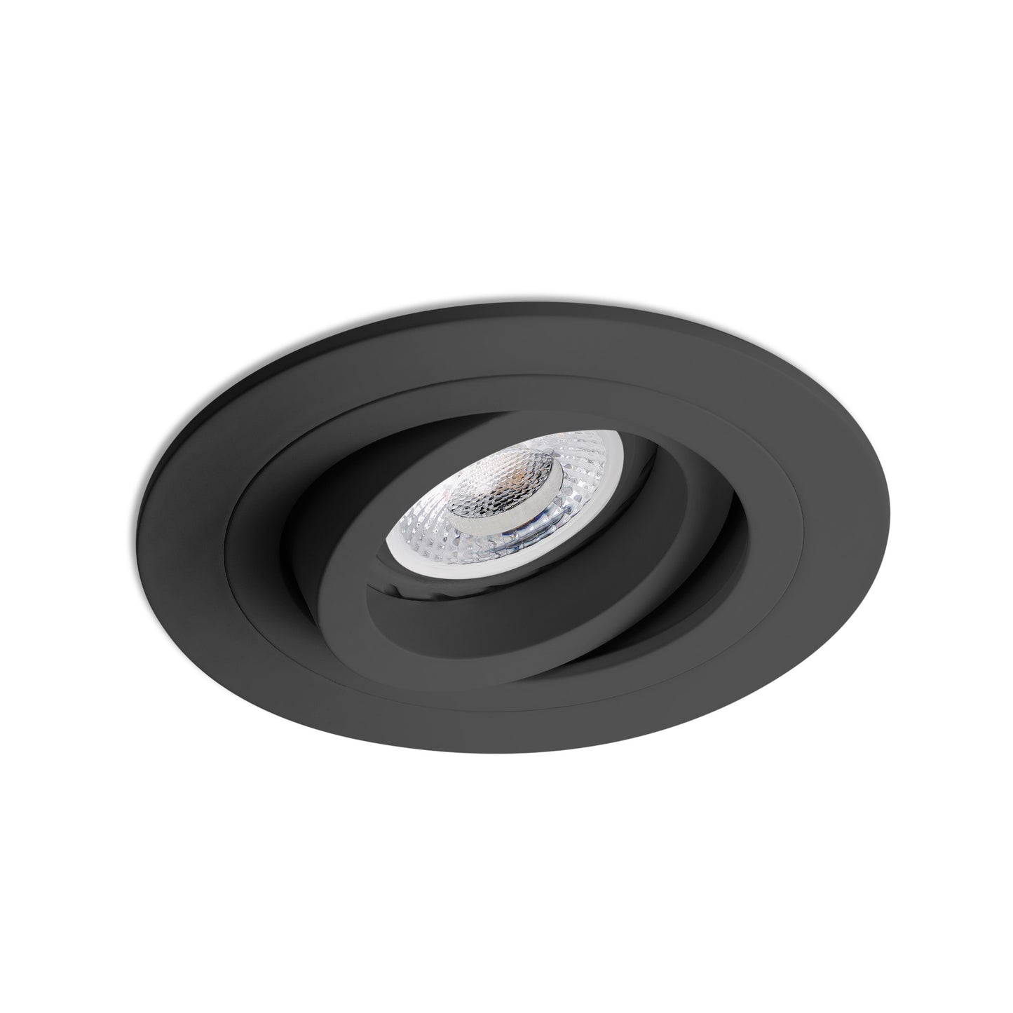 Foco Empotrable Orientable Radon R Negro FARO 43408 para techo
