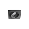 Argon SQ Empotrable Techo Cuadrado Negro Faro 43412