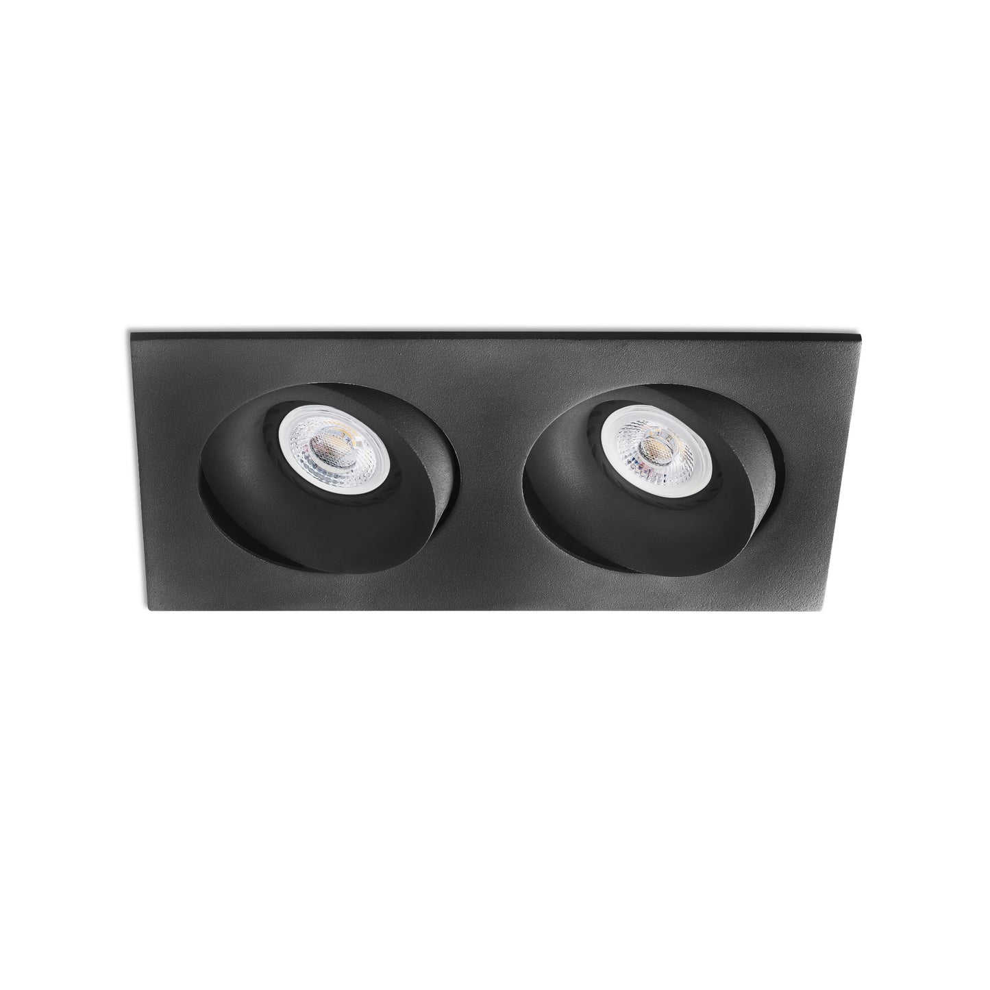 ARGON RCT Empotrable Orientable Negro Faro, iluminación interior de LuzGuru, Ref. 43413