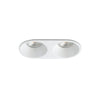 Foco empotrable GAS 2L Blanco Faro 43420 para techo, iluminación interior.