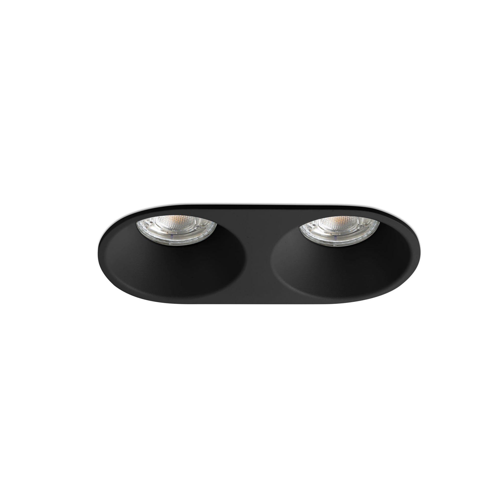 GAS 2L Empotrable Diseño Moderno Negro FARO 43421 para iluminación interior