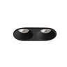 GAS 2L Empotrable Diseño Moderno Negro FARO 43421 para iluminación interior