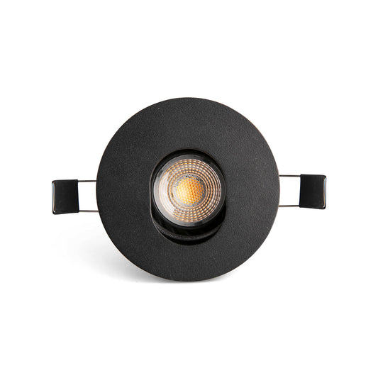 Empotrable Pinhole Orientable NIVA Negro GU10 FARO - vista principal | FARO