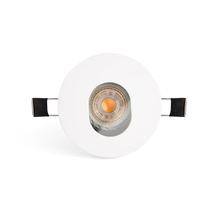 Empotrable Orientable NIVA Pinhole Blanco IP65 GU10 FARO - vista principal | FARO