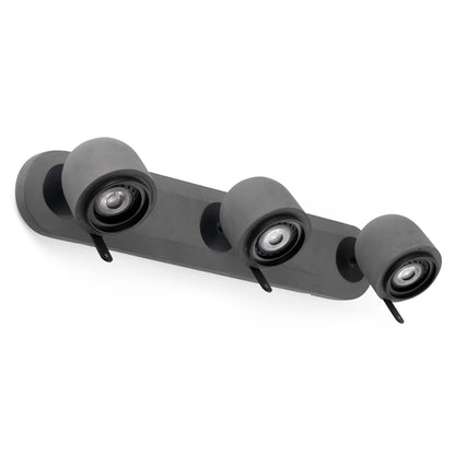 STONE Aplique 3 Focos Orientables Gris Cemento FARO 43502