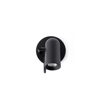 ORLEANS Aplique de Pared con Interruptor Negro FARO 43521
