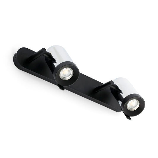ORLEANS Aplique de Pared Doble Cromo FARO 43525 para interior