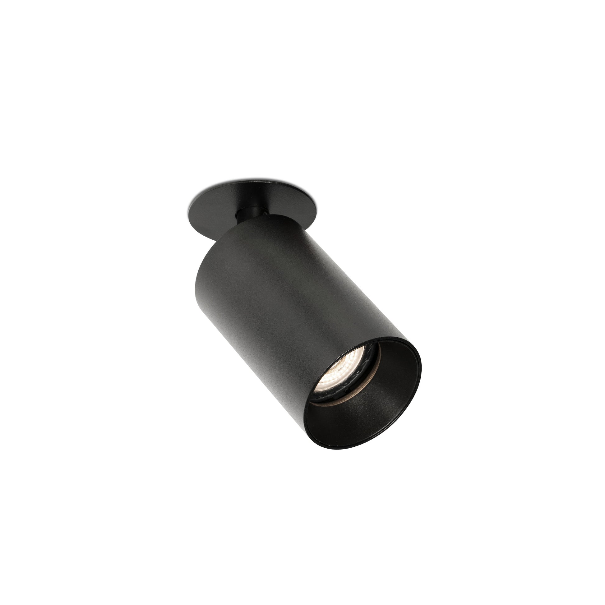 STAN Empotrable Negro Minimalista Faro, luminaria de diseño moderno para interiores. Ref: 43753