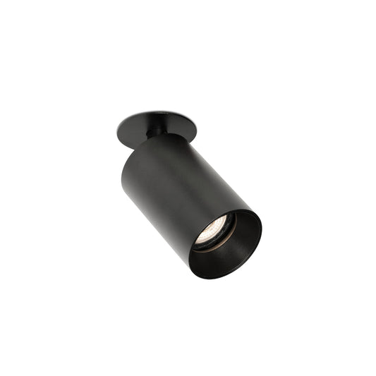 STAN Empotrable Negro Minimalista Faro, luminaria de diseño moderno para interiores. Ref: 43753