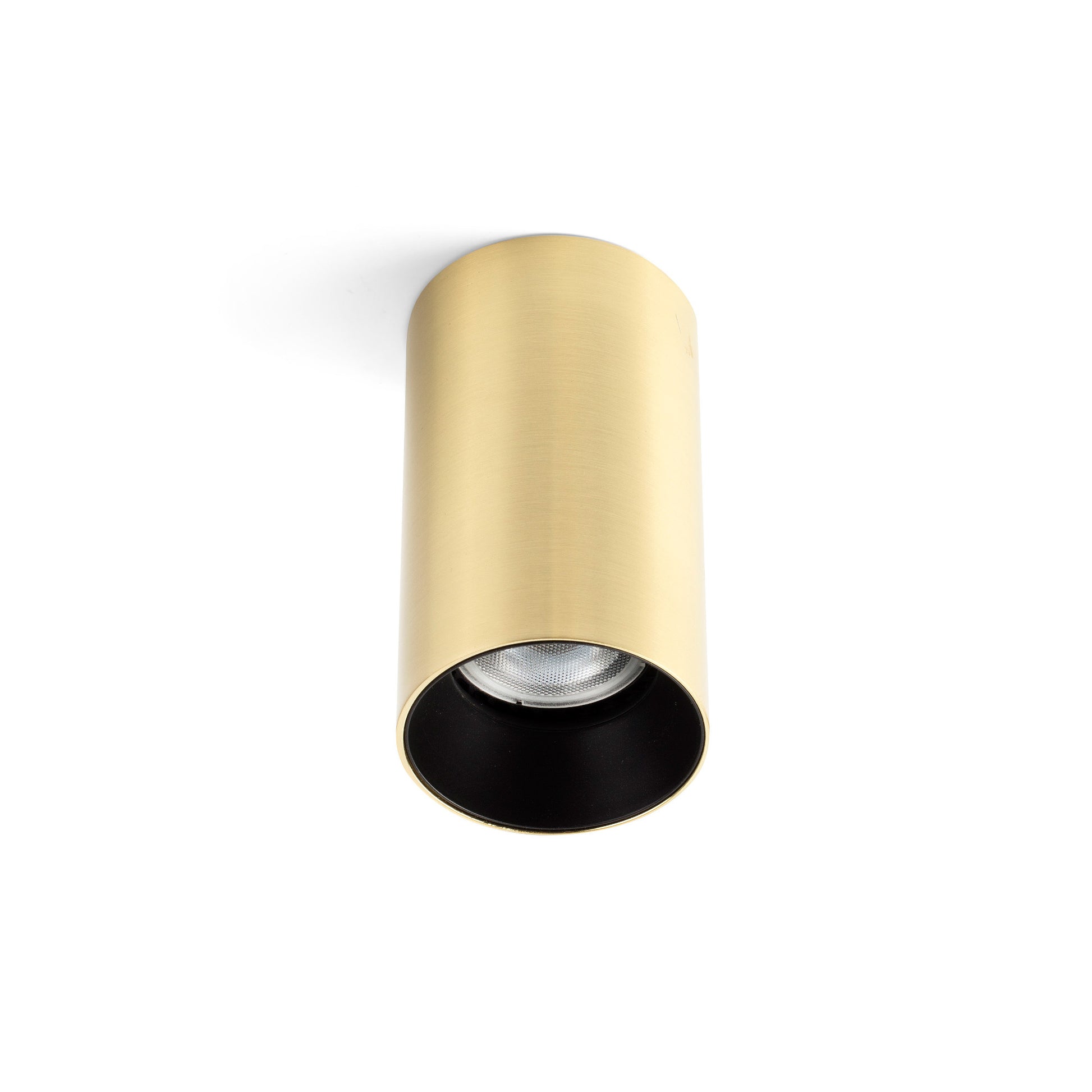 STAN Plafón Oro Satinado FARO, luminaria de techo minimalista, ref. 43758