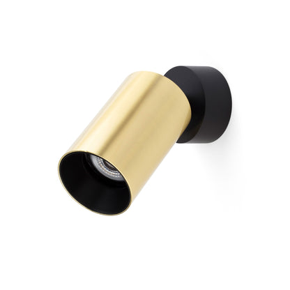 Lámpara Proyector de Pared STAN Oro Satinado GU10 FARO - vista principal | FARO