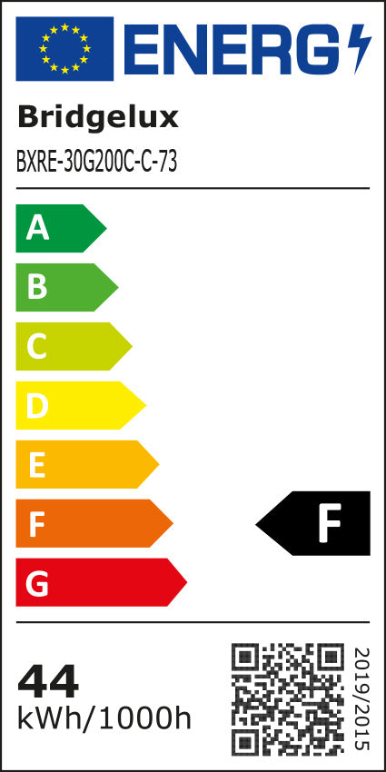 Etiqueta energética de Proyector LED de superficie STAN 14W blanco mate 3000K FARO