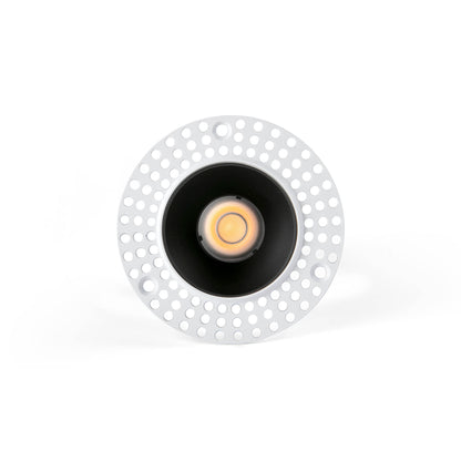 LOX Empotrable Orientable Trimless Negro 3000K Faro Barcelona 43887